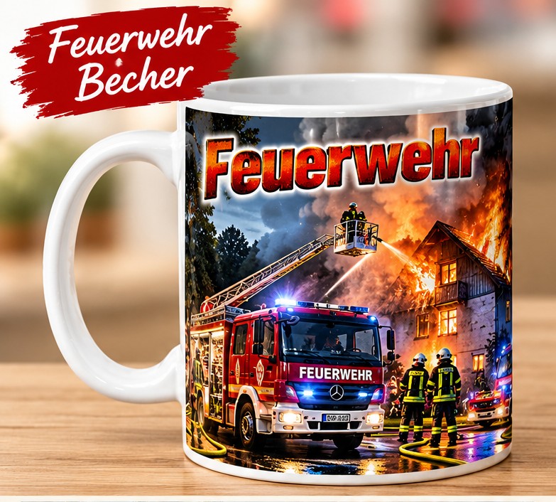 Feuerwehrtasse