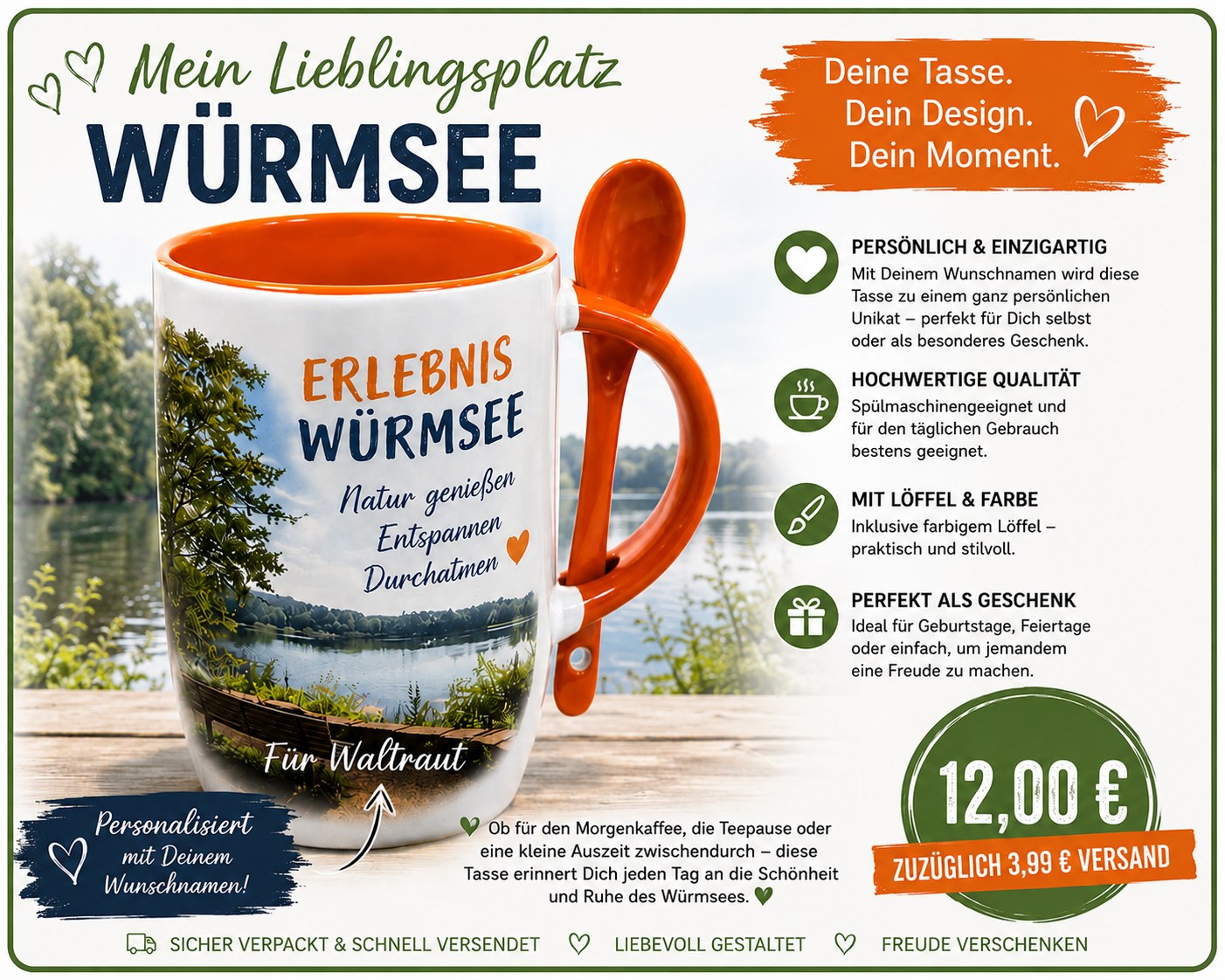 Würmsee-Löffeltasse