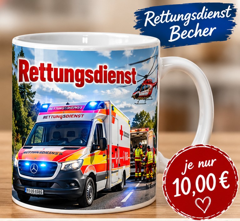 Rettungsdiensttasse